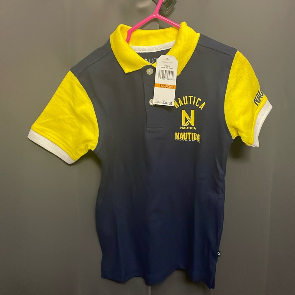 Kids Nautica polo shirt